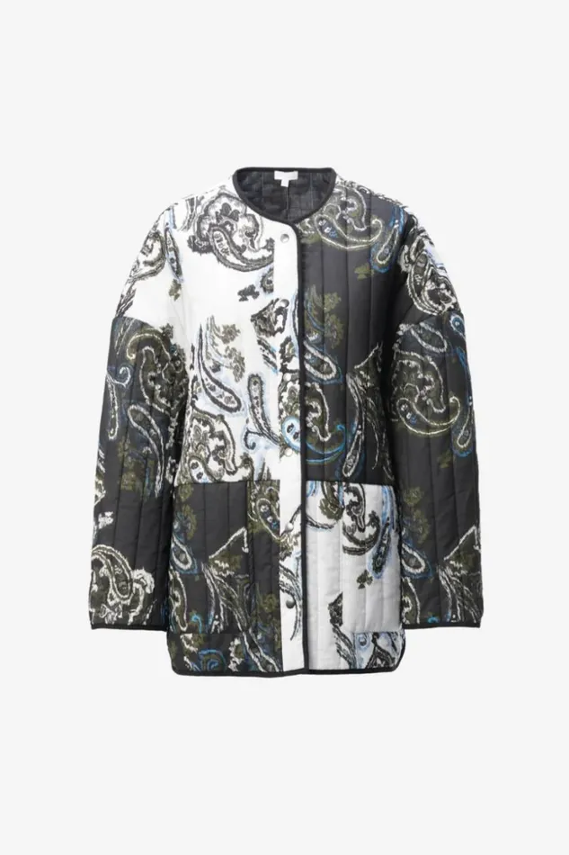 Women Coats and Jackets Lala Berlin Jacket Jabari 8211 Cotton 8211 Paisley Park Blackwhite Women Coats and Jackets Lala Berlin Jacket Jabari 8211 Cotton 8211 Paisley Park Blackwhite