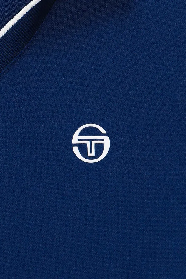 Women Court Styles Sergio Tacchini Essential Piqu Collar Dress Navy