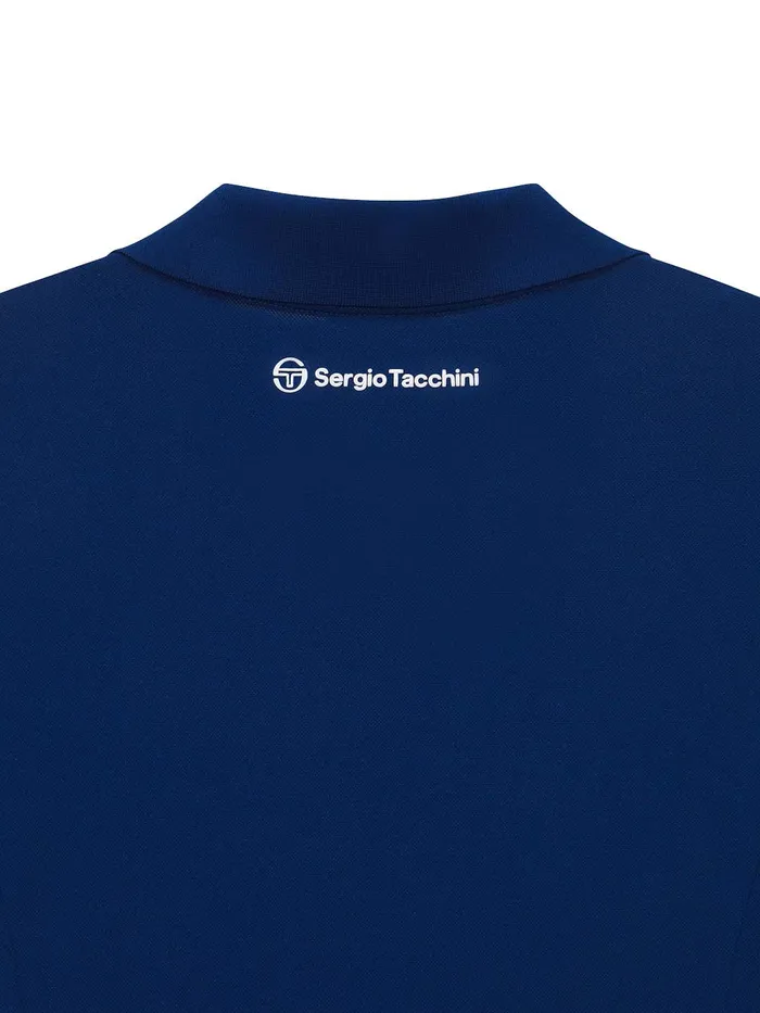 Women Court Styles Sergio Tacchini Essential Piqu Collar Dress Navy