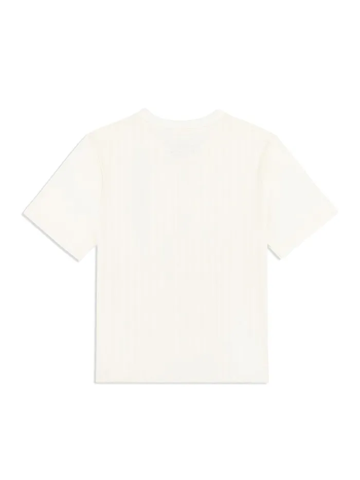 Women Court Styles Sergio Tacchini Ostia TShirt Gardenia