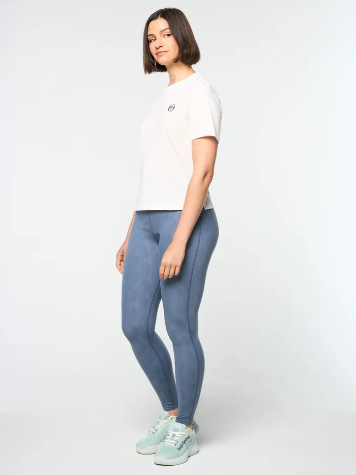 Women Court Styles Sergio Tacchini Ostia TShirt Gardenia