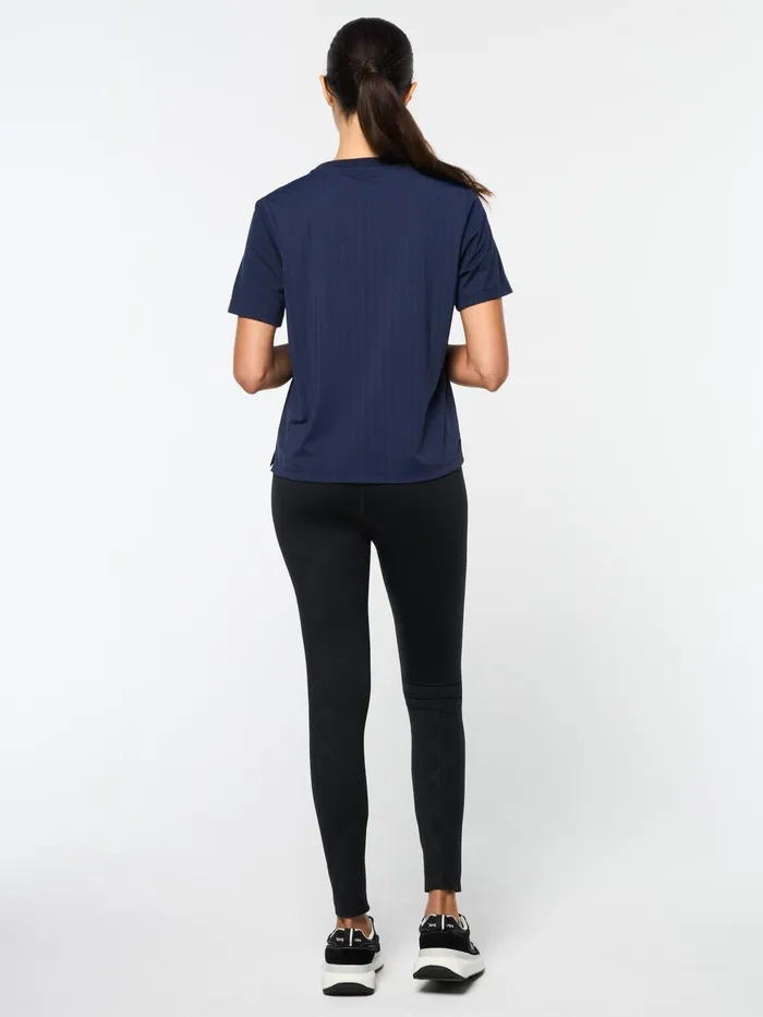 Women Court Styles Sergio Tacchini Ostia TShirt Maritime Blue