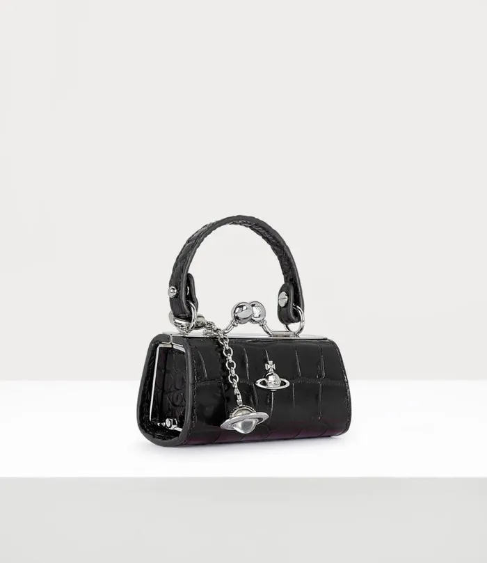 Women Crocodile Doll Bag Black Vivienne Westwood Wallets And Purses Women Crocodile Doll Bag Black Vivienne Westwood Wallets And Purses
