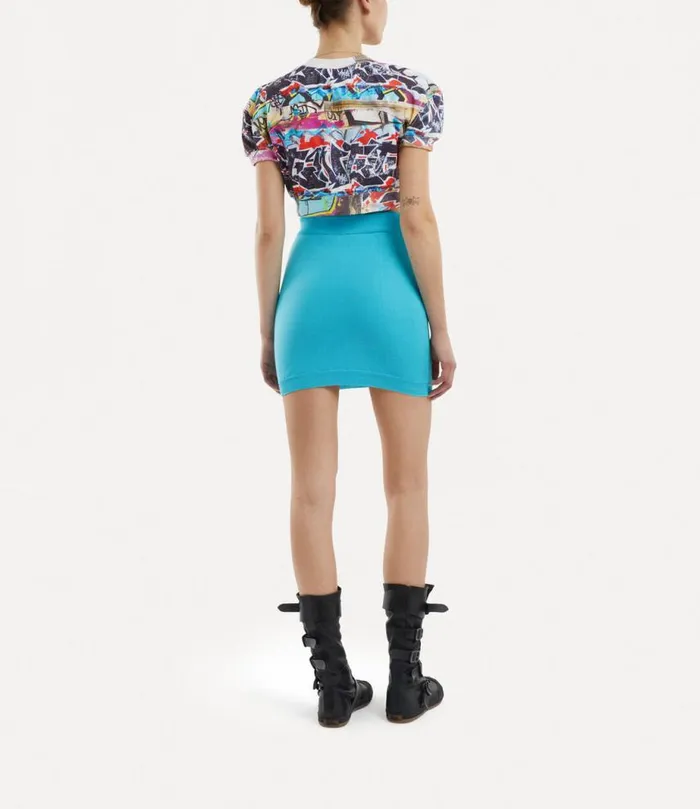 Women Cropped Football Tshirt Graffiti Vivienne Westwood Tops And Shirts