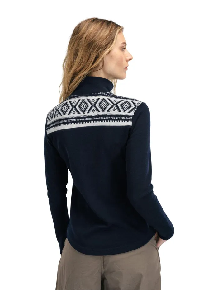 Women Dale Of Norway Halfzip Cortina Superfine Sweater 8211 Superfine Merino