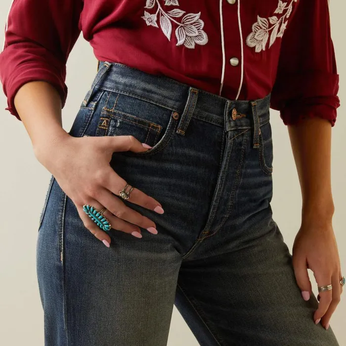 Women Denim Ariat Ultra High Rise Tomboy Straight Jean Bora Bora Women Denim Ariat Ultra High Rise Tomboy Straight Jean Bora Bora