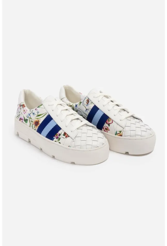 Women Downtown Fiska Sneaker White Johnny Was Shoes