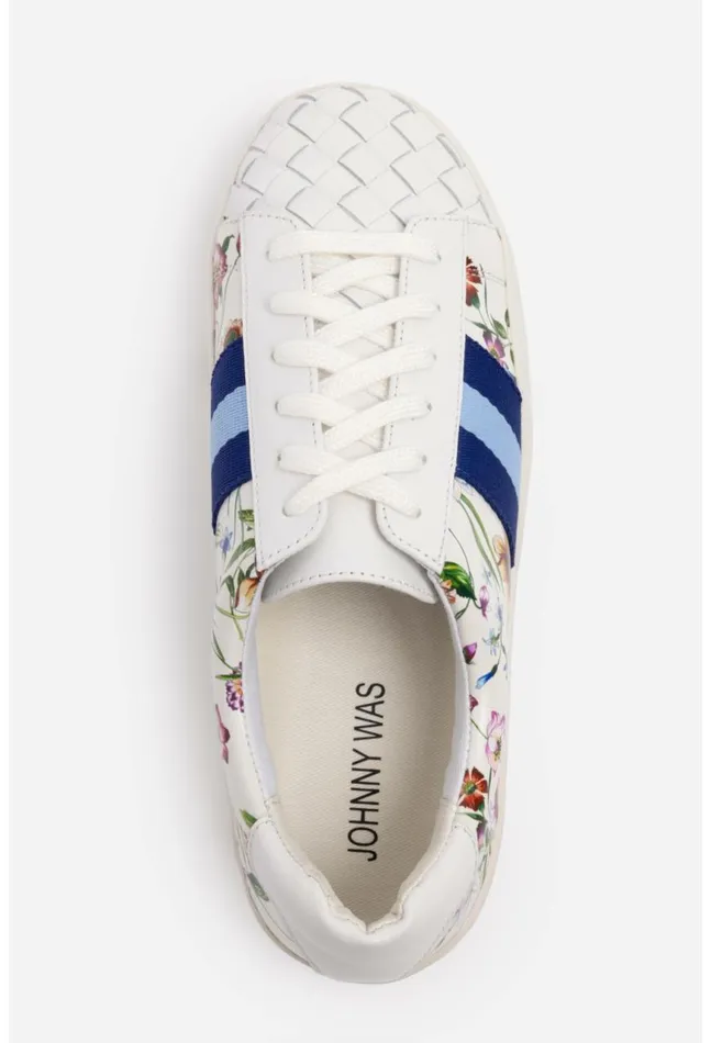 Women Downtown Fiska Sneaker White Johnny Was Shoes