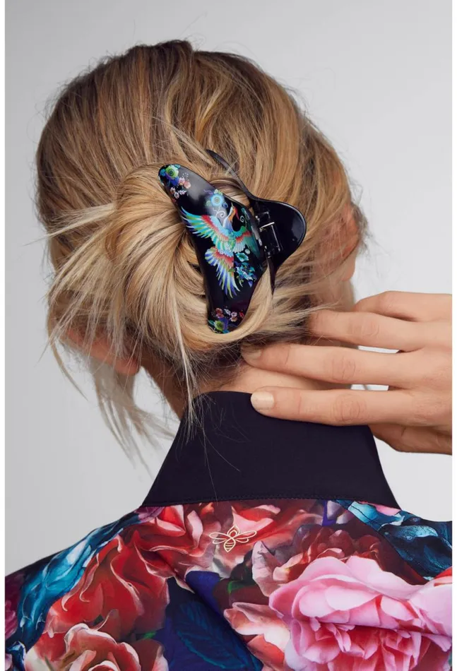 Women Dreamer Hairclip Black Johnny Was Fashion Accessories