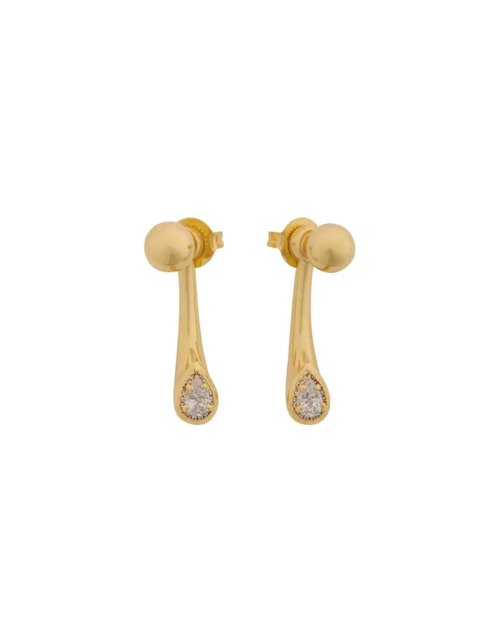 Women Earrings Zimmermann Radiant Ear Jacket Gold