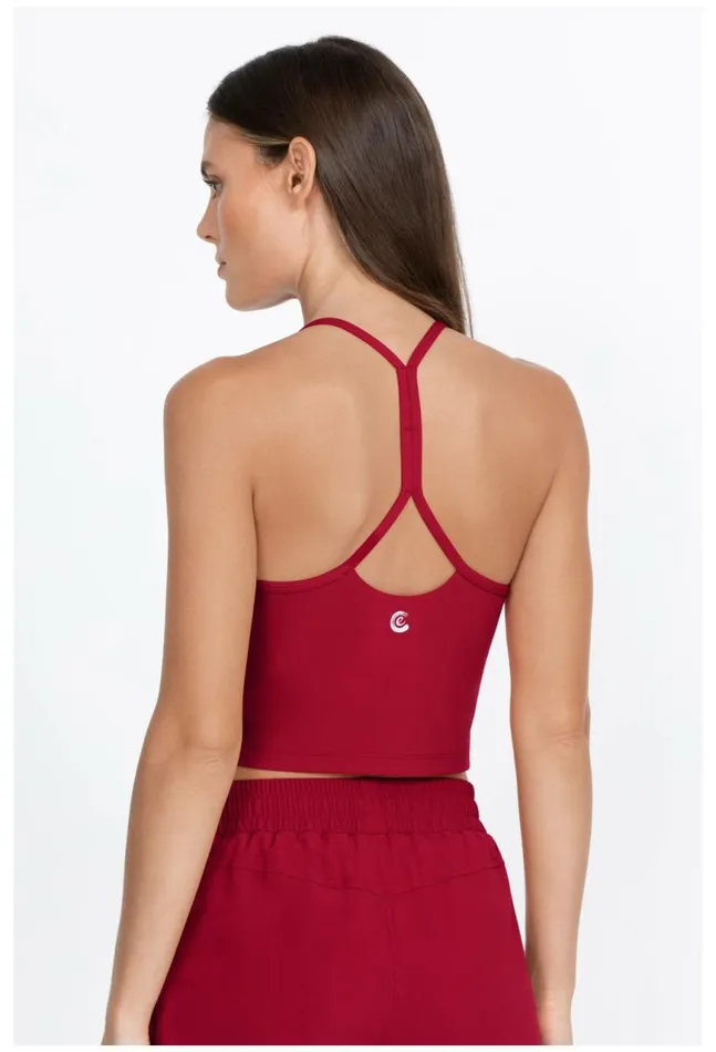 Women Endurance Cross Back Cami Rio Red Johnny Was Tops