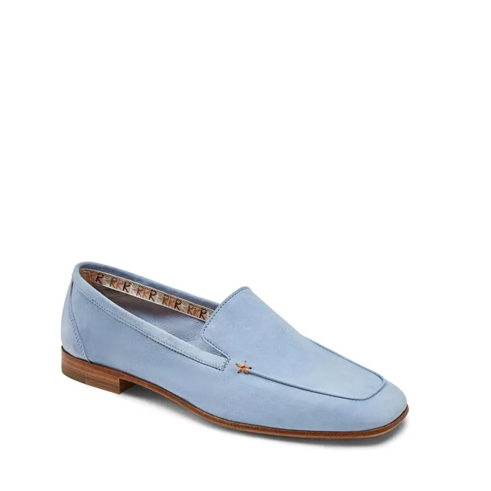 Women Estate Loafer Light Blue Fratelli Rossetti Loafers