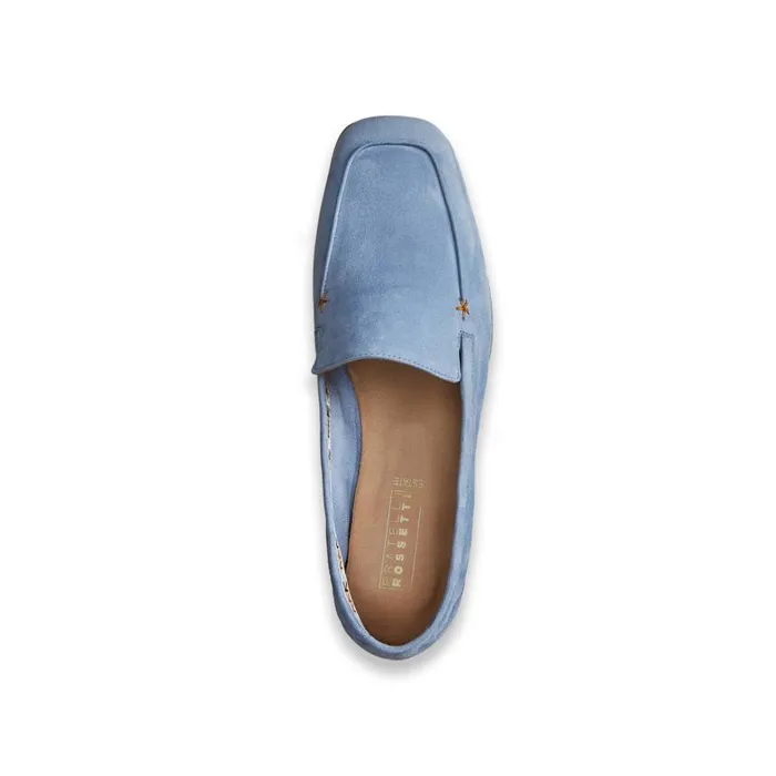 Women Estate Loafer Light Blue Fratelli Rossetti Loafers Women Estate Loafer Light Blue Fratelli Rossetti Loafers