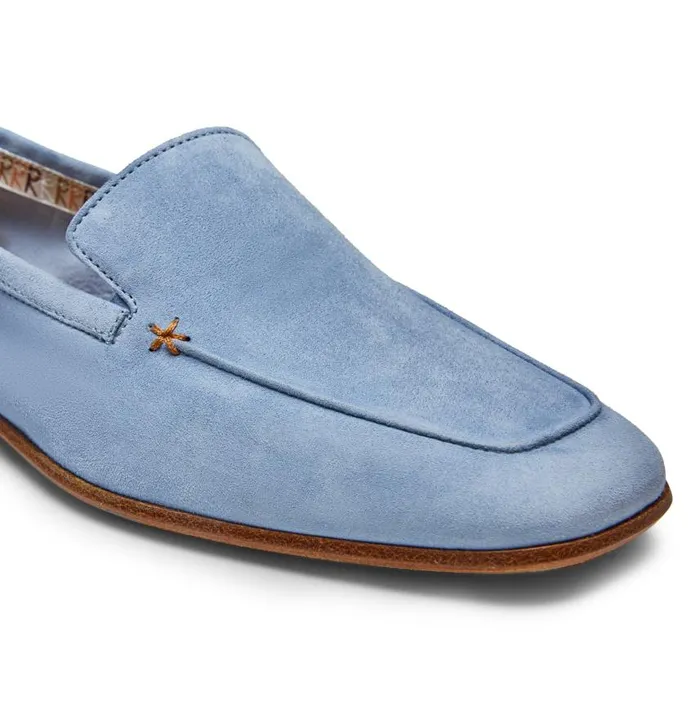 Women Estate Loafer Light Blue Fratelli Rossetti Loafers Women Estate Loafer Light Blue Fratelli Rossetti Loafers