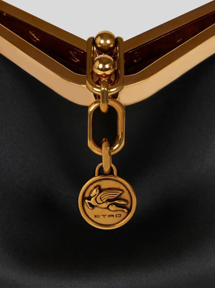 Women Etro Etro Vela Small Vela Bag With Thread Work Black Women Etro Etro Vela Small Vela Bag With Thread Work Black