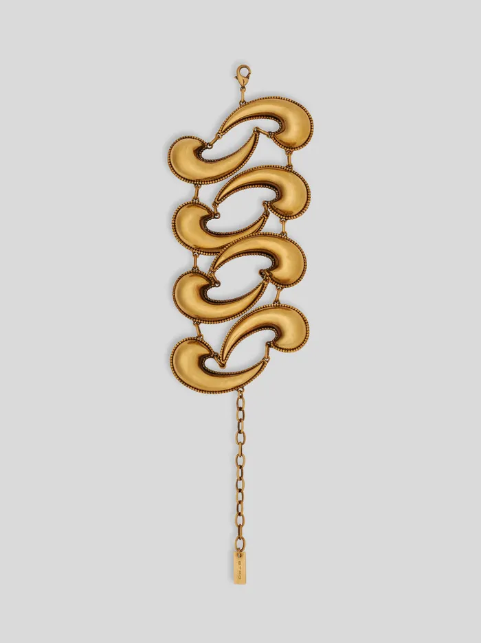 Women Etro Fashion Jewellery Paisley Bracelet Gold Women Etro Fashion Jewellery Paisley Bracelet Gold