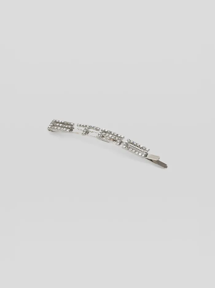 Women Etro Hair Accessories Hair Clip Silver