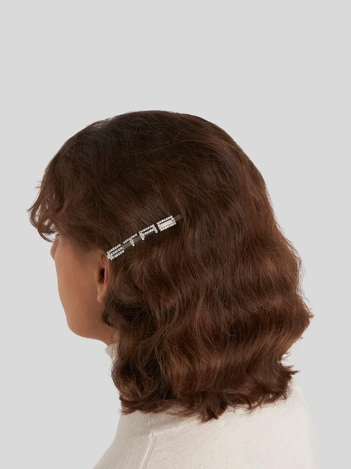 Women Etro Hair Accessories Hair Clip Silver Women Etro Hair Accessories Hair Clip Silver