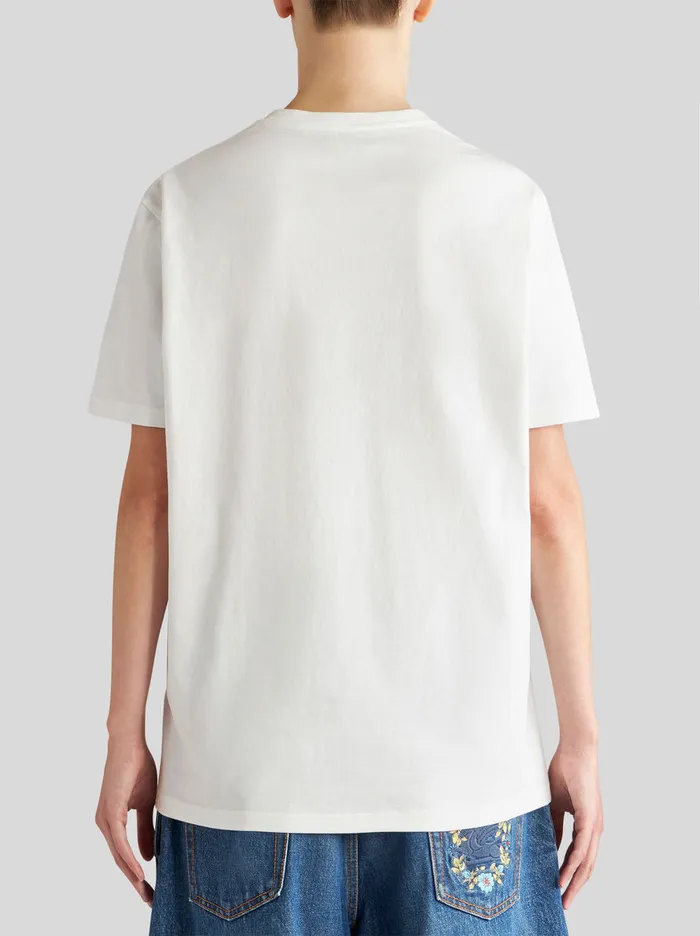 Women Etro Sweatshirts And TShirts TShirt With Embroidery White Women Etro Sweatshirts And TShirts TShirt With Embroidery White