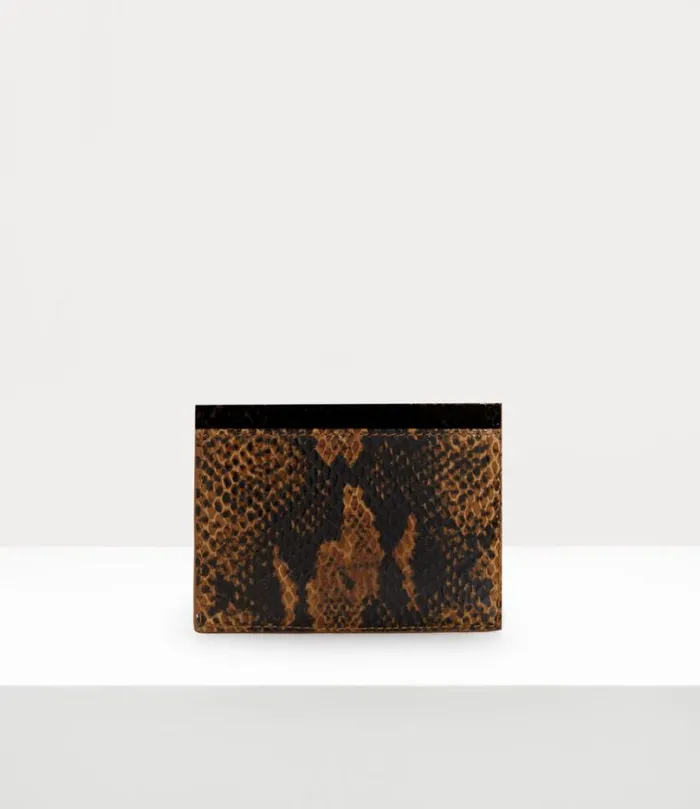 Women Flat Card Holder Tan Vivienne Westwood Wallets And Purses