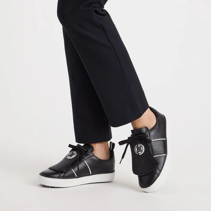 Women GFORE Black Kiltie Durf Golf Shoes