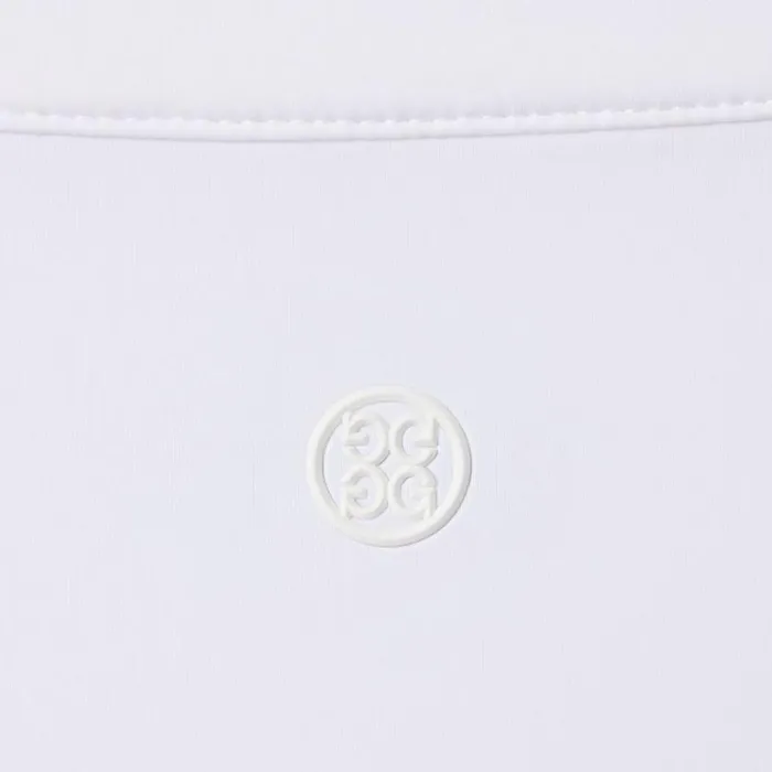Women GFORE White Featherweight Full Zip Golf Jacket