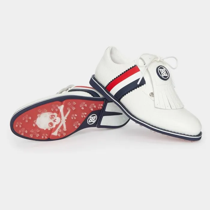 Women GFORE White Kiltie Gallivanter Golf Shoes