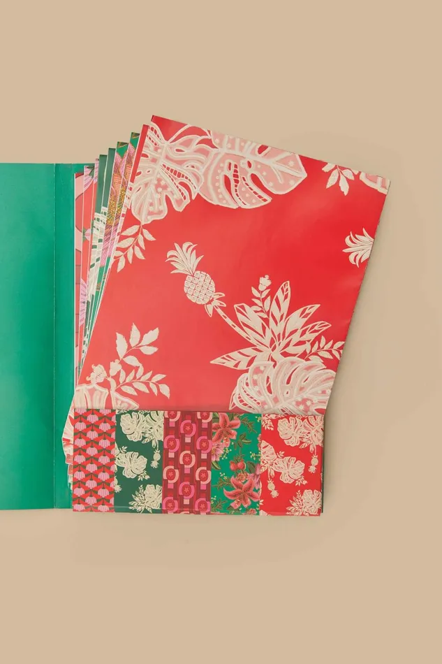 Women Gifts Farm Rio Share The Joy Giftwrap Paper Set