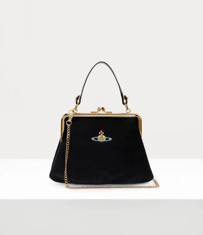 Women Granny Frame Purse Black Vivienne Westwood Handbags Women Granny Frame Purse Black Vivienne Westwood Handbags