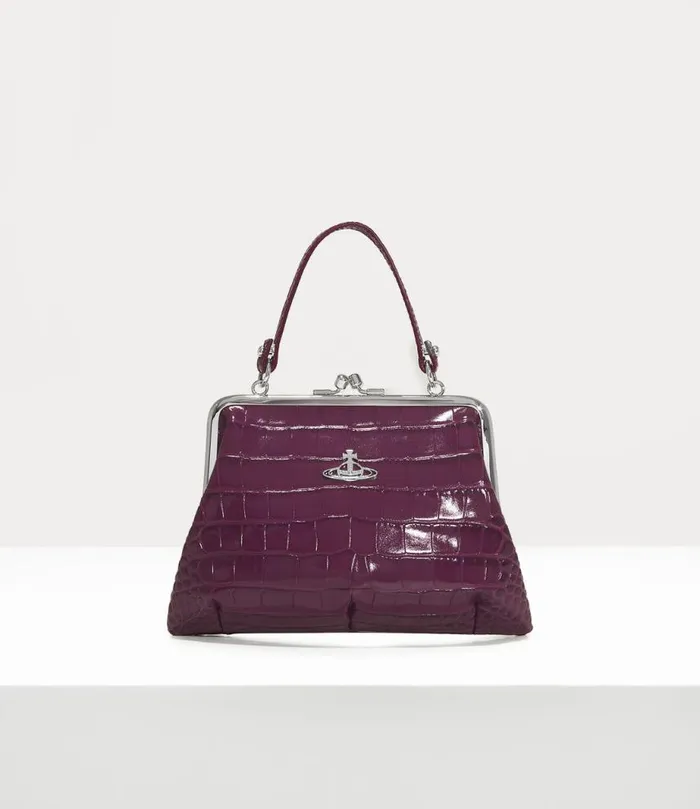 Women Granny Frame Purse Purple Vivienne Westwood Handbags