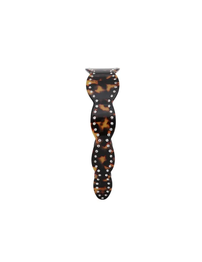 Women Hair Accessories Zimmermann Rhinestone Headband Havana