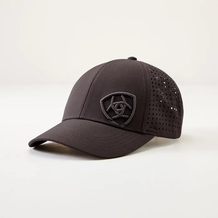 Women Hats and Caps Ariat Tri Factor Cap Chocolate Brown