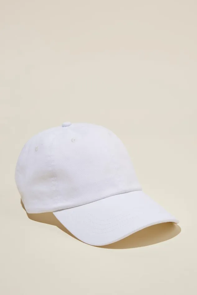 Women Hats Cotton On Body Road Trip Cap White