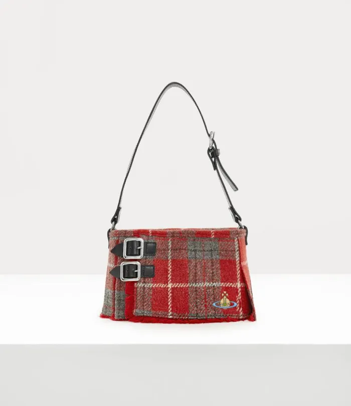 Women Heather Kilt Bag Red Vivienne Westwood Handbags