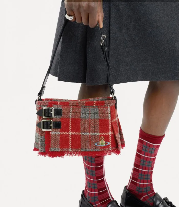 Women Heather Kilt Bag Red Vivienne Westwood Handbags Women Heather Kilt Bag Red Vivienne Westwood Handbags