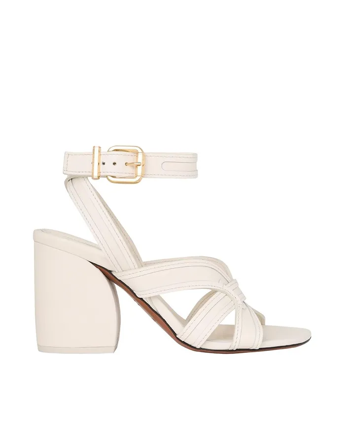 Women Heeled Sandals Zimmermann Prisma Sandal 85 Macadamia
