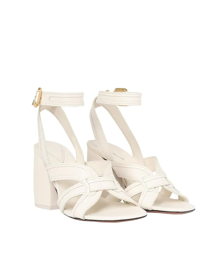Women Heeled Sandals Zimmermann Prisma Sandal 85 Macadamia