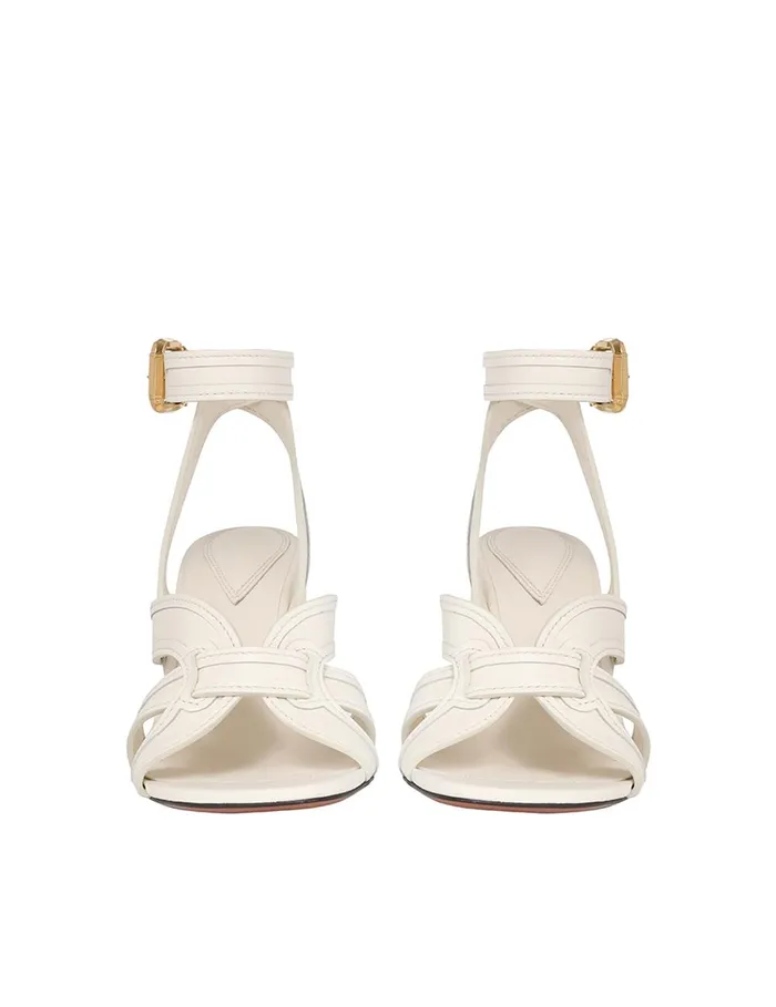 Women Heeled Sandals Zimmermann Prisma Sandal 85 Macadamia