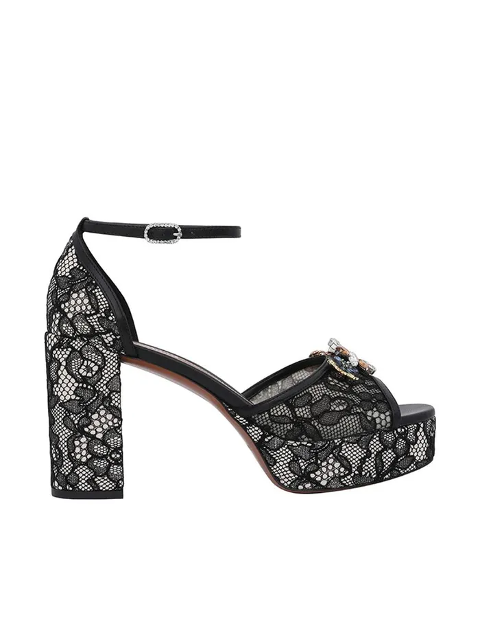 Women Heels Zimmermann Pixie Sandal 100 Black