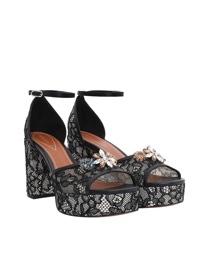 Women Heels Zimmermann Pixie Sandal 100 Black