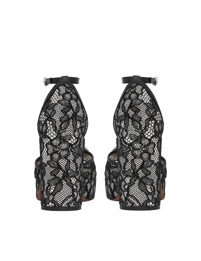 Women Heels Zimmermann Pixie Sandal 100 Black