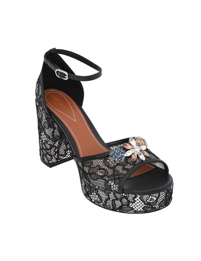 Women Heels Zimmermann Pixie Sandal 100 Black