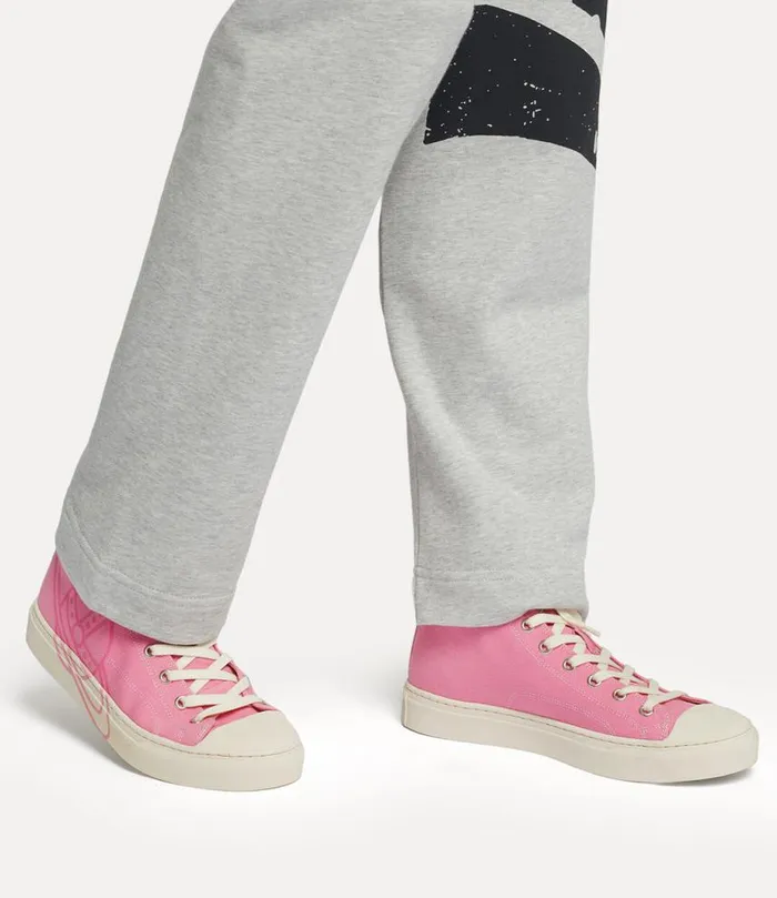 Women High Top Canvas Plimsoll Sexpink Vivienne Westwood Trainers Women High Top Canvas Plimsoll Sexpink Vivienne Westwood Trainers