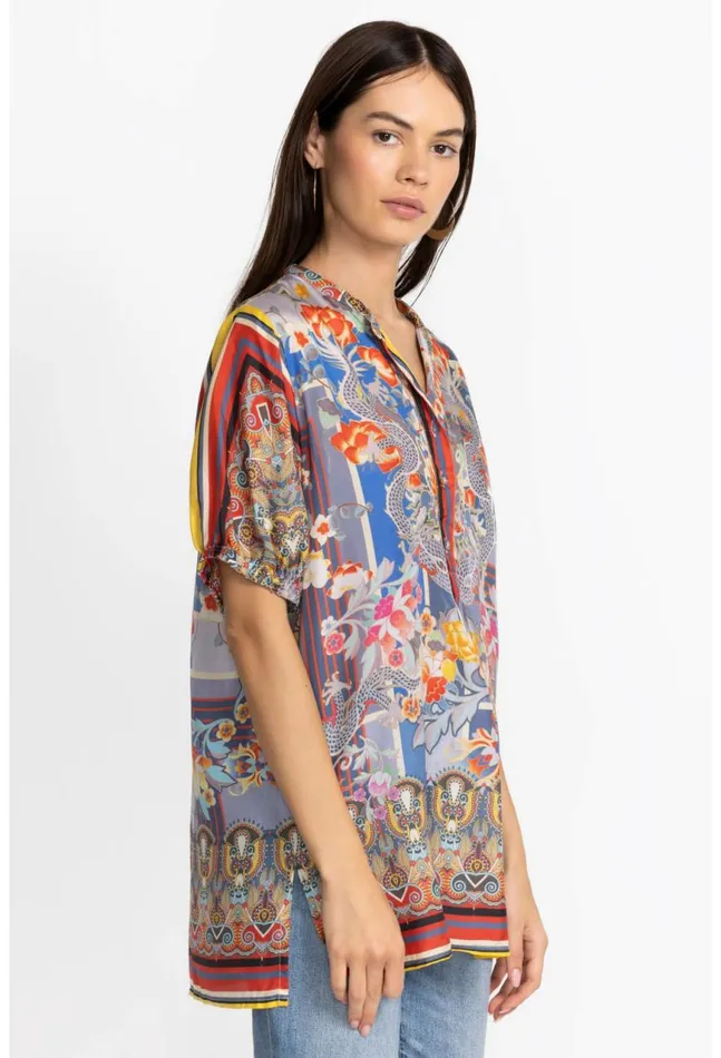 Women Hillan Morii Tunic Hillan Johnny Was Tops