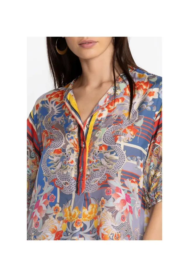 Women Hillan Morii Tunic Hillan Johnny Was Tops