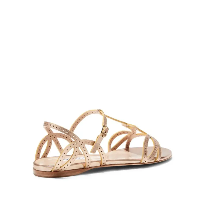 Women Hobo Flower Sandal Light Gold Fratelli Rossetti Sandals Women Hobo Flower Sandal Light Gold Fratelli Rossetti Sandals