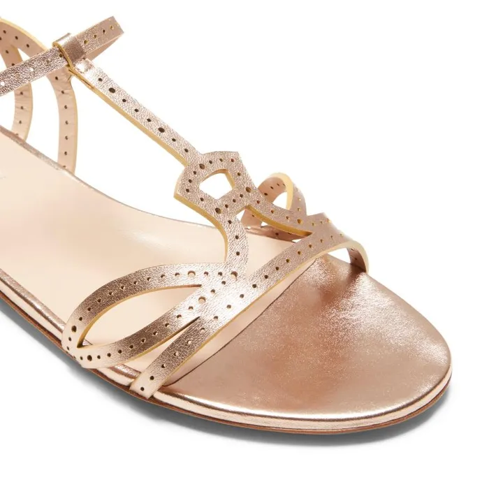 Women Hobo Flower Sandal Light Gold Fratelli Rossetti Sandals Women Hobo Flower Sandal Light Gold Fratelli Rossetti Sandals