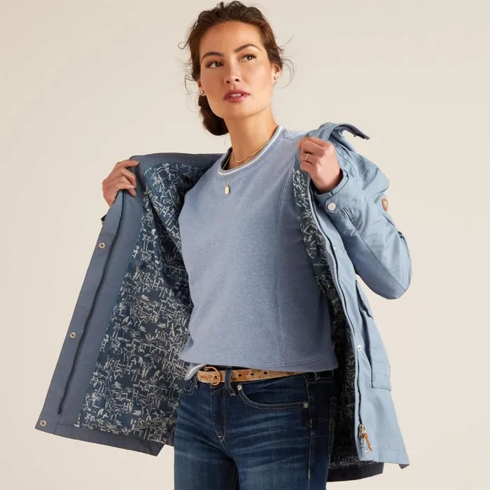 Women Jackets and Vests Ariat Atherton Jacket Bluefin Women Jackets and Vests Ariat Atherton Jacket Bluefin