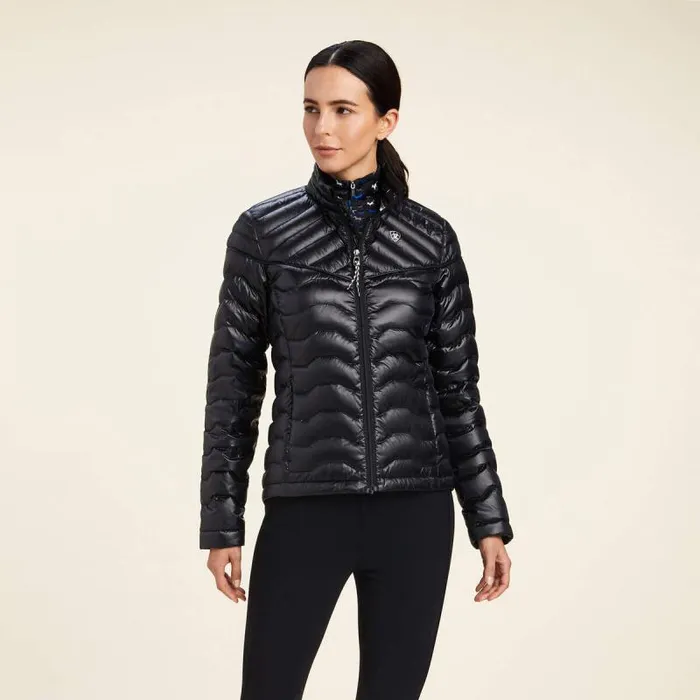 Women Jackets and Vests Ariat Ideal Down Jacket Ir Black