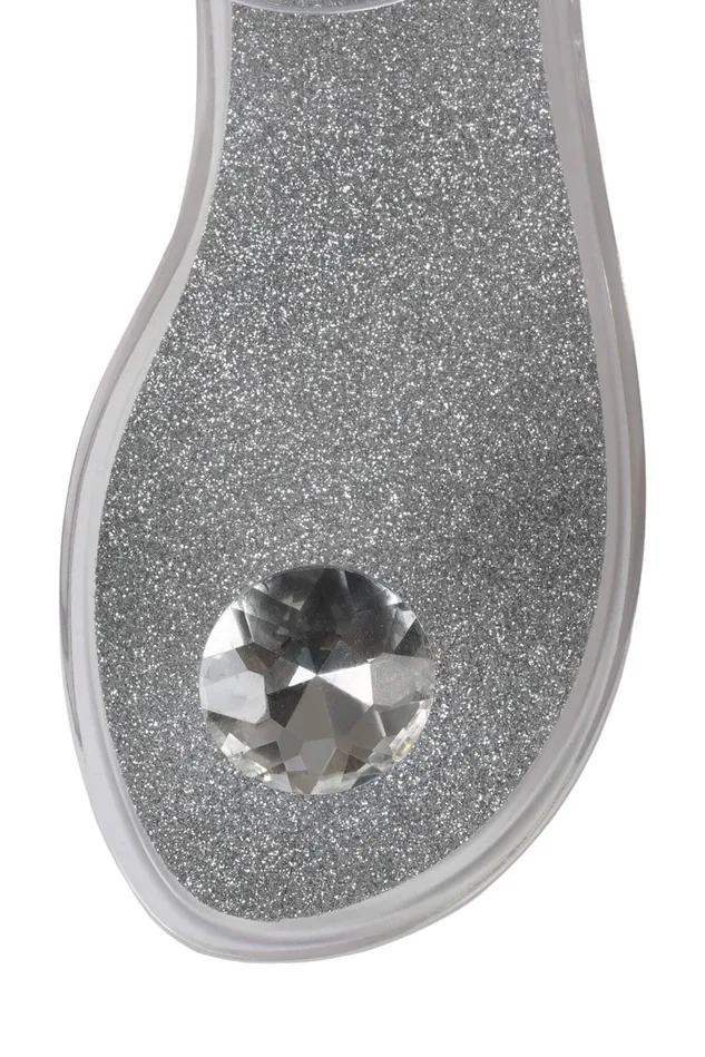 Women Jeffrey Campbell Flat BEACHGLOW Silver
